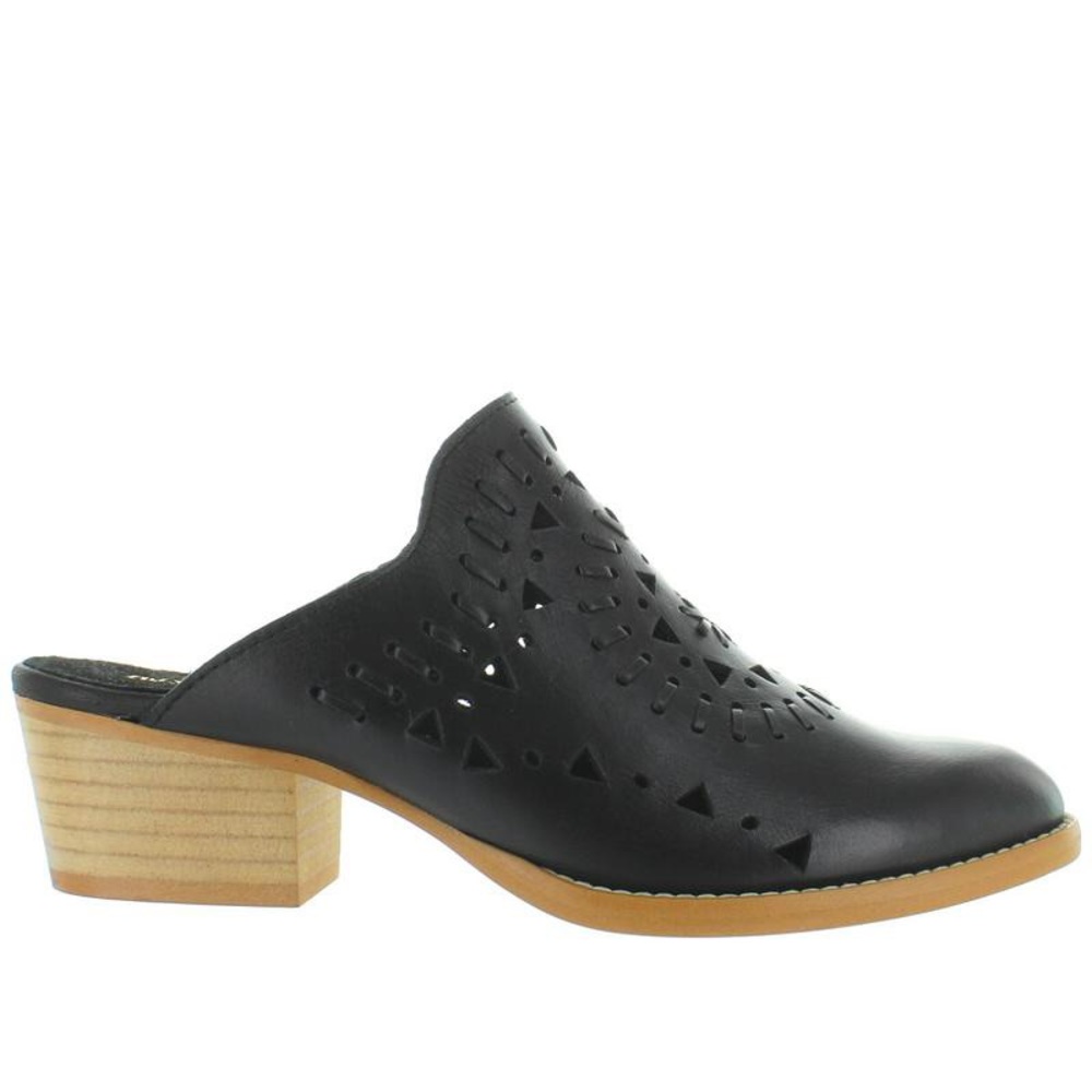 Musse & Cloud Nannette suede mule black (8)